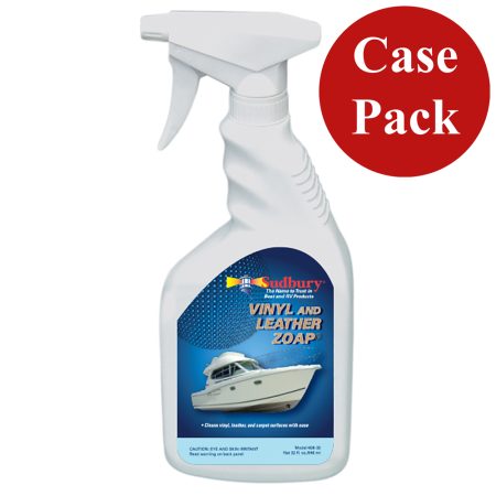Sudbury Vinyl & Leather Zoap&reg; - 32oz *Case of 6*