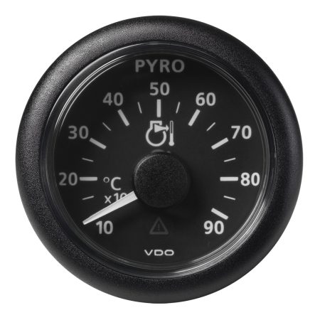 Veratron 52 MM (2-1/16") ViewLine Pyrometer - 100&deg;C to 900&deg;C - Black Dial & Bezel