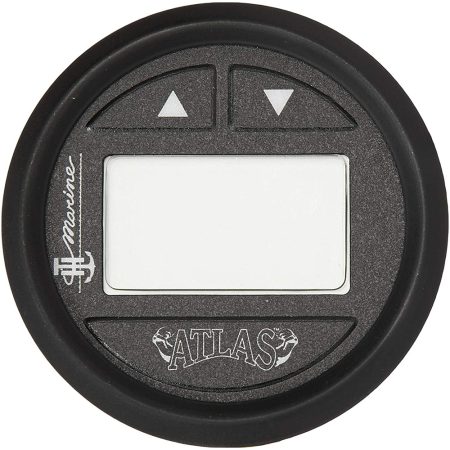 T-H Marine ATLAS&trade; Hydraulic Gauge Kit f/4" & 8" ATLAS&trade; Jack Plate - Black Bezel