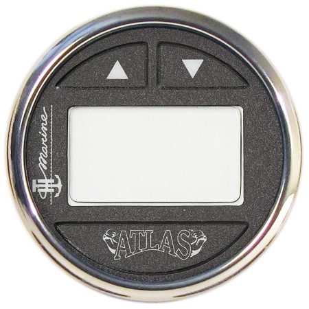T-H Marine ATLAS&trade; Hydraulic Gauge Kit f/4" & 8" ATLAS&trade; Jack Plates - Stainless Steel Bezel