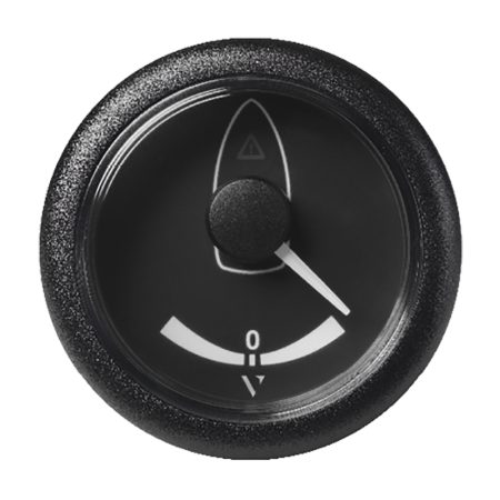 Veratron 52MM (2-1/16") ViewLine Rudder Angle Gauge 40&deg; STB/Port - Black Dial & Bezel