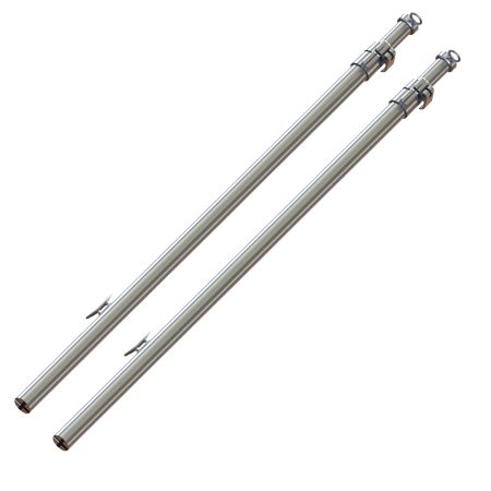 TACO Tele-Sun Aluminum Shade Poles w/Carry Bag