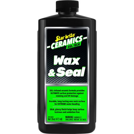 Star brite Ceramics Wax & Seal - Green Apple Scent - 16 oz
